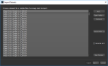 Import Datasets dialog