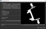 Raw data settings and preview