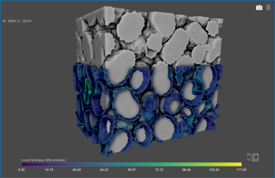 3D scene view